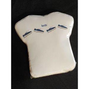 Vintage NEW Keds Shoes Compressed T-Shirt NovaPak Advertising Promo Sneakers